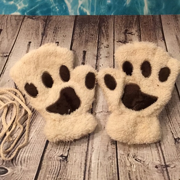 Fingerless Mittens Gloves - Picture 8 of 10